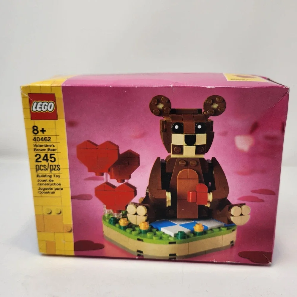 Lego 40462 Valentines Brown Bear Seasonal Set Sealed Damaged Box